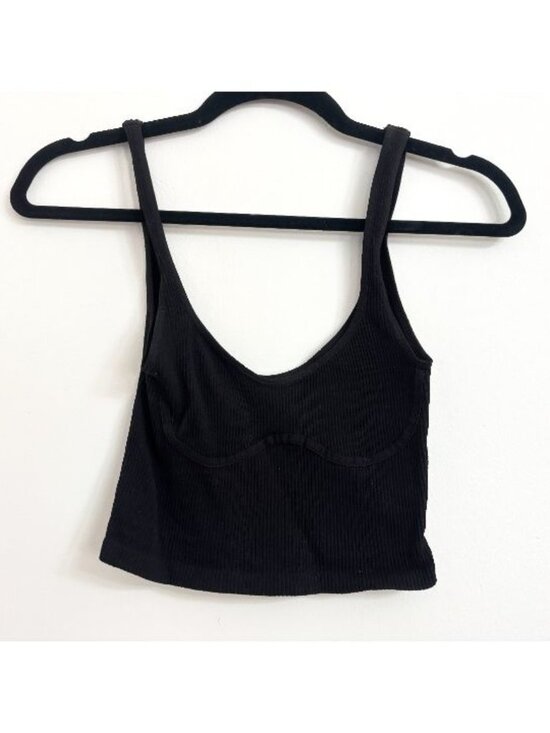 Free People Tops - Free People Intimates Low Back Cropped Sleeveless Tank Top - XS / S